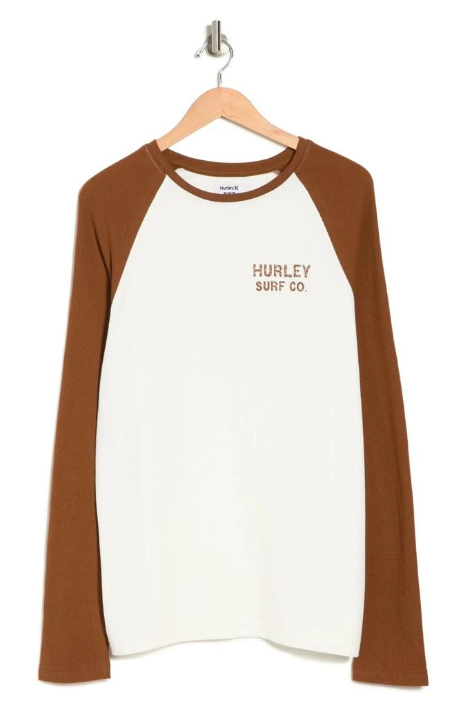商品Hurley|Loggings Thermal Raglan Sleeve Tee,价格¥33,第3张图片详细描述