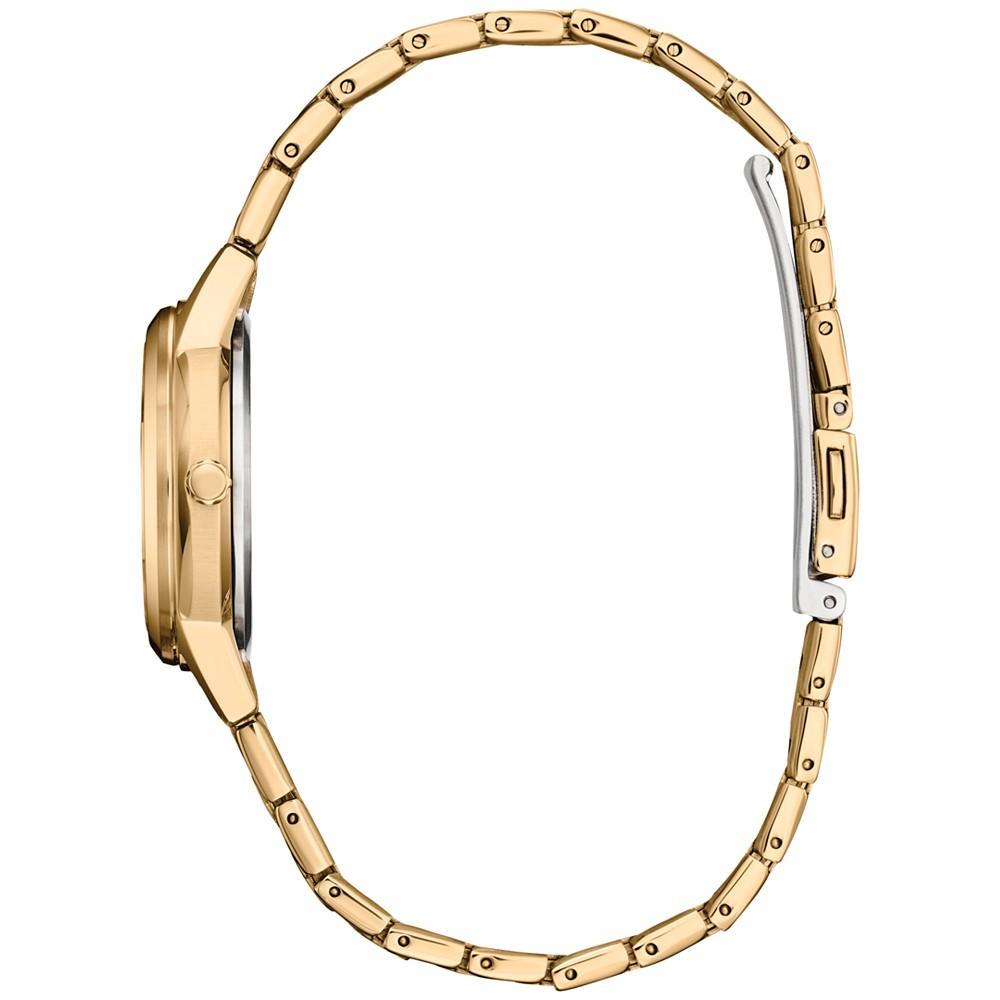 商品Citizen|Eco-Drive Women's Classic Gold-Tone Stainless Steel Bracelet Watch 29mm,价格¥1290,第4张图片详细描述