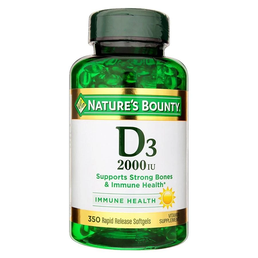 商品Nature's Bounty|Super Strength D3 - 2000iu,价格¥249,第1张图片