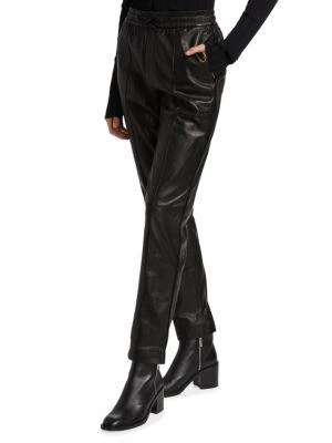 商品Rag & Bone|Farris Leather Pants,价格¥3486,第3张图片详细描述