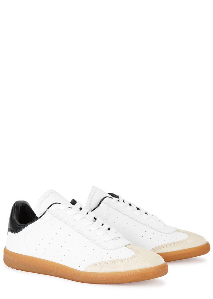 商品Isabel Marant|Bryce white leather sneakers,价格¥2595,第4张图片详细描述