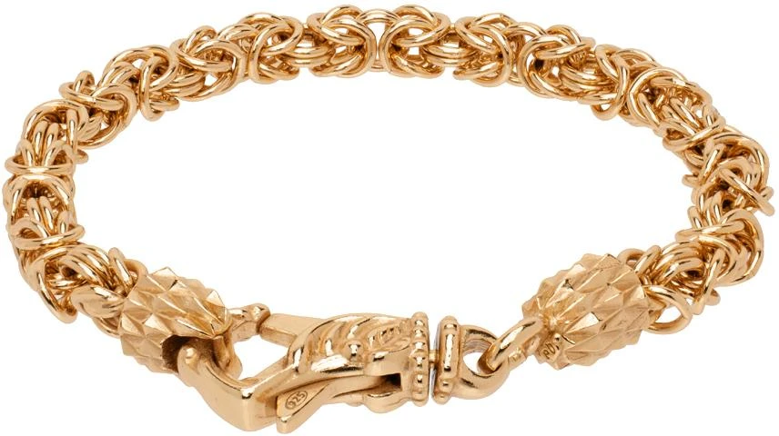 商品Emanuele Bicocchi|Gold Byzantine Chain Bracelet,价格¥1940,第2张图片详细描述