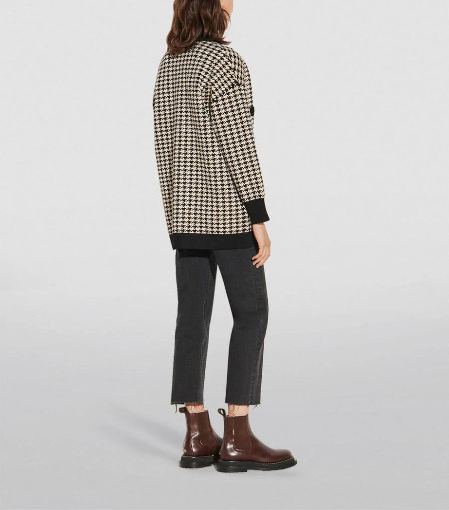 商品Sandro|Houndstooth Cardigan,价格¥1923,第4张图片详细描述
