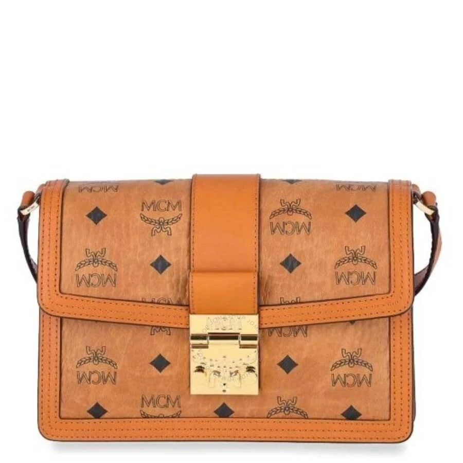 商品MCM|Visetos Tracy Shoulder Bag - Cognac,价格¥4074,第1张图片