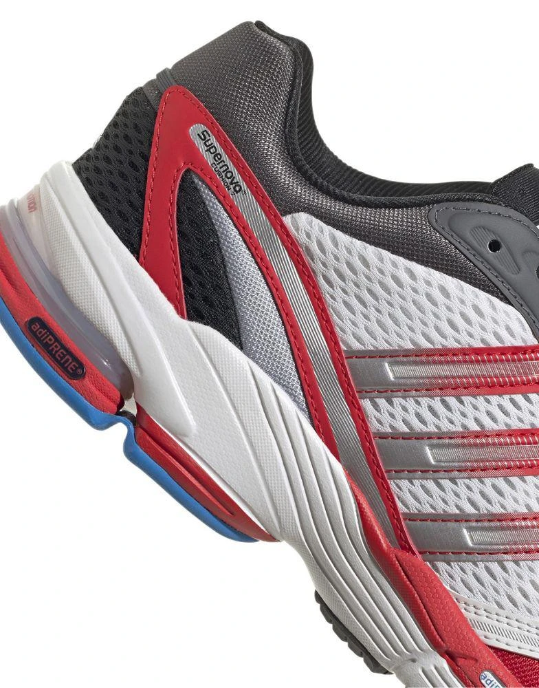 商品Adidas|adidas Originals Supernova Cushion trainers in grey and red,价格¥579,第2张图片详细描述
