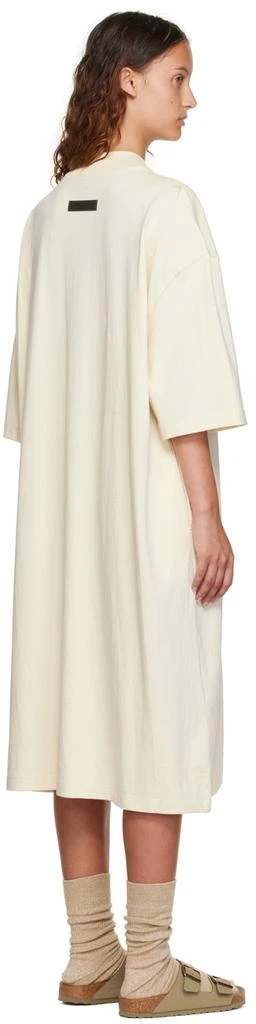 商品Essentials|Off-White Short Sleeve Midi Dress,价格¥221,第3张图片详细描述