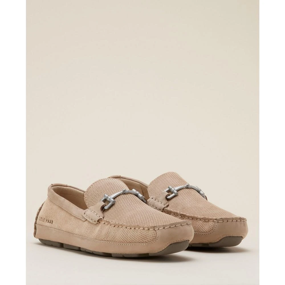 商品Cole Haan|Men's Wyatt Leather Slip-On Bit Driving Loafers,价格¥599,第3张图片详细描述