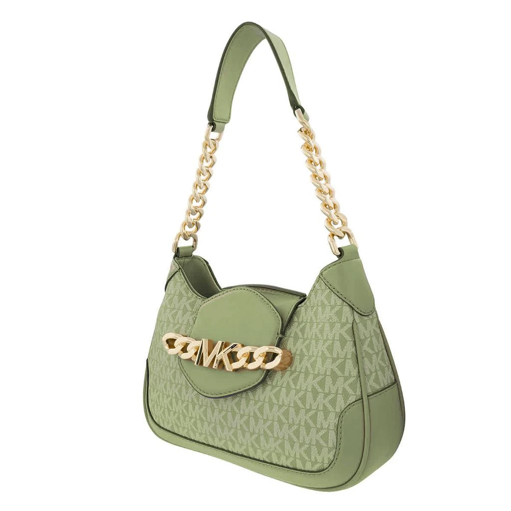 商品Michael Kors|Signature Logo-print Small Hally Shoulder Bag - Light Sage,价格¥1080,第2张图片详细描述