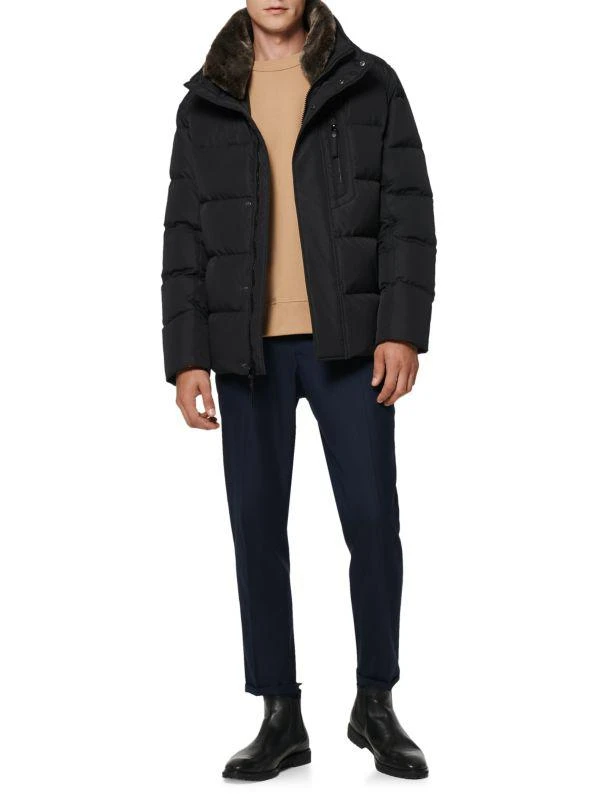 商品Marc New York by Andrew Marc|Horizon Faux Fur-Trimmed Down Puffer Jacket,价格¥763,第4张图片详细描述