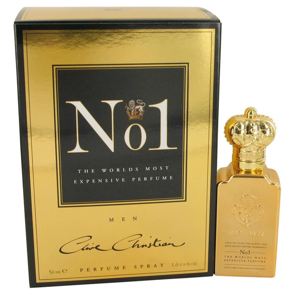 商品Clive Christian|536294  No. 1 Pure Perfume Spray for Men, 1.6 oz,价格¥4944,第1张图片