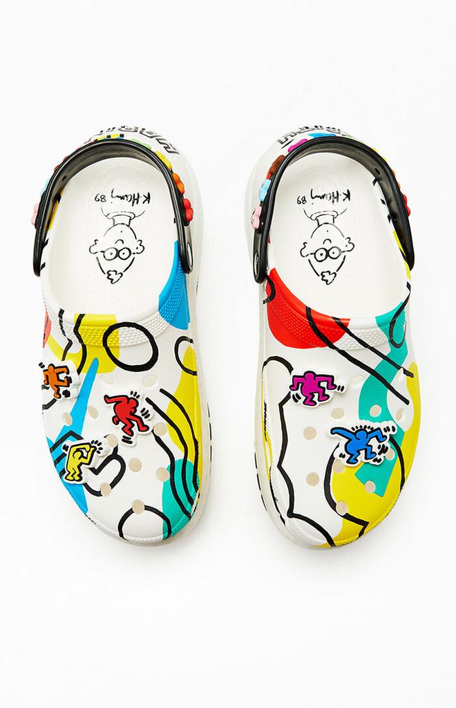 Shop Keith Haring Mega Crush Clogs on Sale at BeyondStyle Shop Keith Haring Mega Crush Clogs on Sale at BeyondStyle