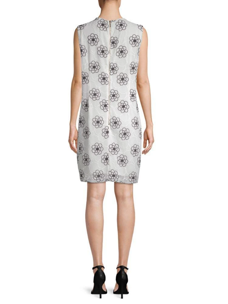 商品Karl Lagerfeld Paris|Floral Shift Dress,价格¥375,第2张图片详细描述