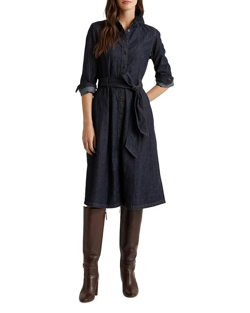 商品Ralph Lauren|Denim Shirt Dress,价格¥1229,第1张图片