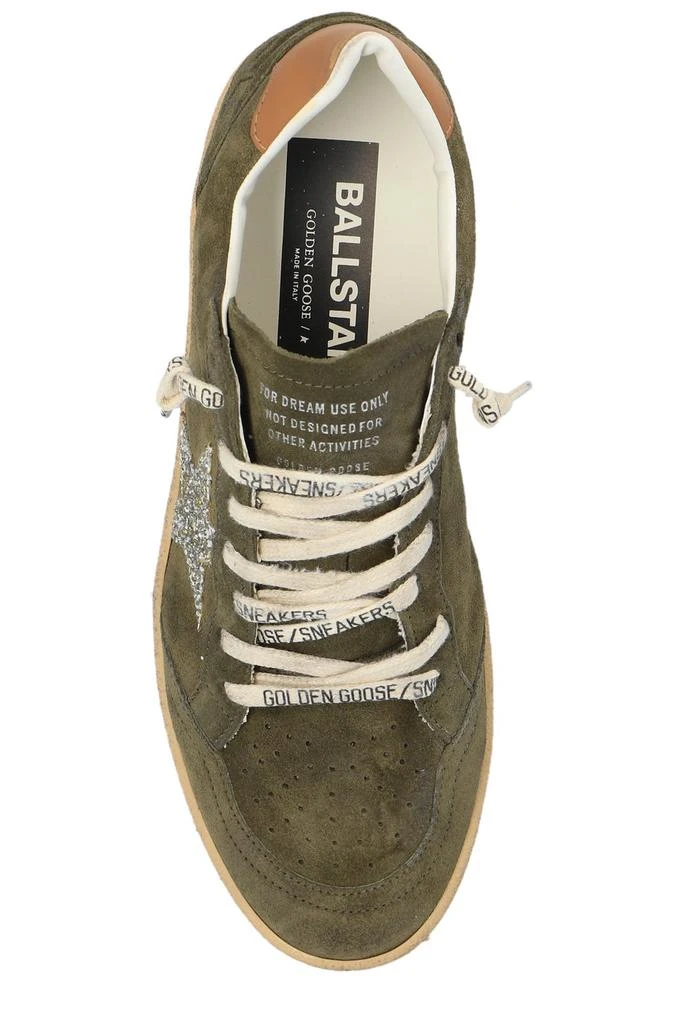 商品Golden Goose|Golden Goose Deluxe Brand Ball Star Lace-Up Sneakers,价格¥3555,第4张图片详细描述