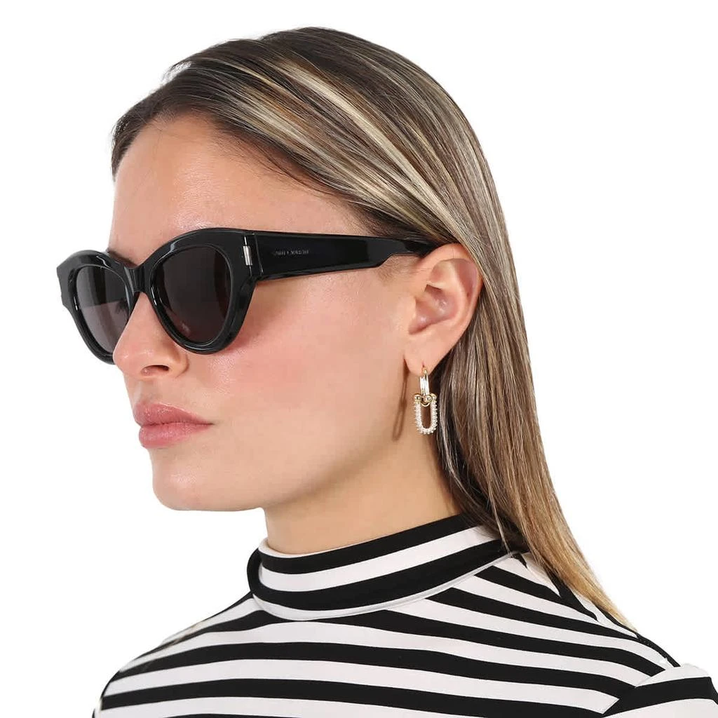 商品Yves Saint Laurent|Black Cat Eye Ladies Sunglasses SL 506 001 51,价�格¥1638,第2张图片详细描述