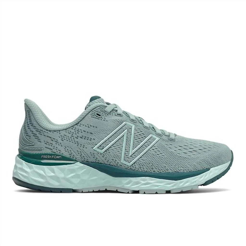 商品New Balance|Women's Fresh Foam 880V11 Running Shoes - B/medium Width In Mountain Teal,价格¥804,第1张图片