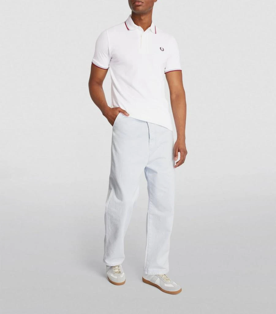 商品Fred Perry|Tipped M12 Polo Shirt,价格¥615,第2张图片详细描述