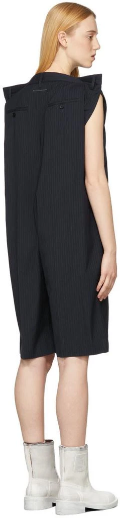 商品MAISON MARGIELA|Navy Canvas Pinstripe Jumpsuit,价格¥2060,第3张图片详细描述