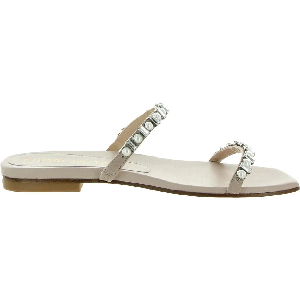 商品Stuart Weitzman|Stuart Weitzman Womens Aleena  Suede Faux Leather Heels,价格¥476,第3张图片详细描述
