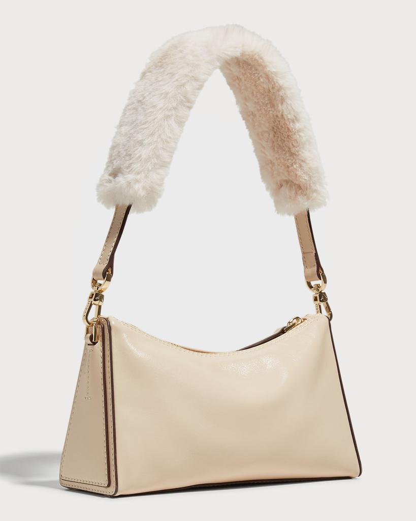 商品Manu Atelier|Mini Prism Faux-Fur Shoulder Bag,价格¥1759,第5张图片详细描述