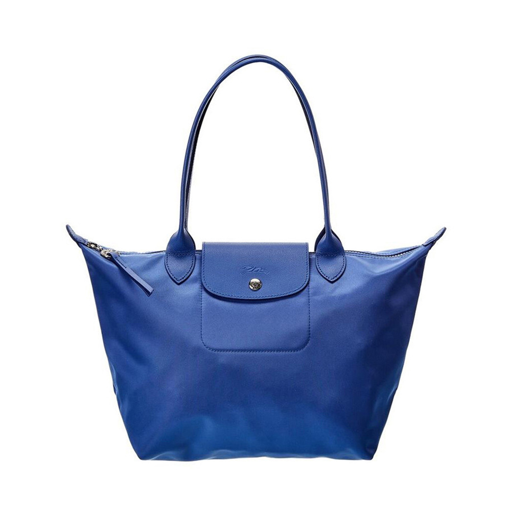 商品Longchamp|LONGCHAMP 女士宝蓝色尼龙小号手提单肩包 2605598234,价格¥753,第3张图片详细描述