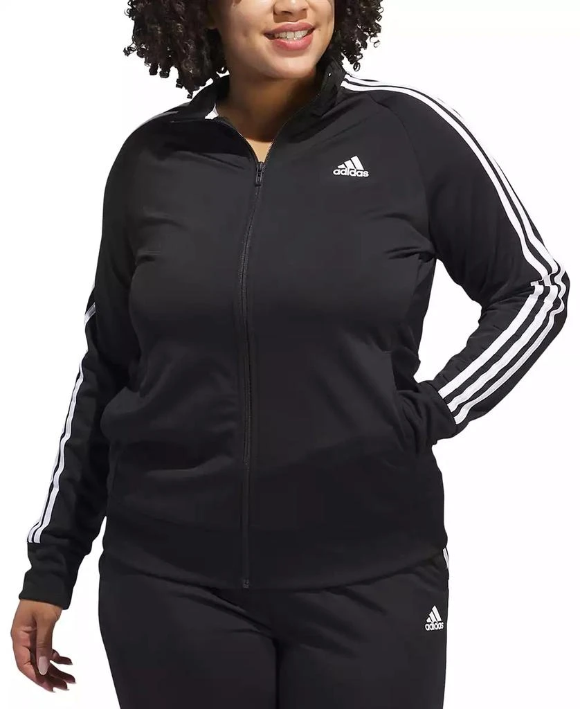 商品Adidas|Women's 3-Stripe Tricot Track Jacket, XS-,价格¥323,第3张图片详细描述