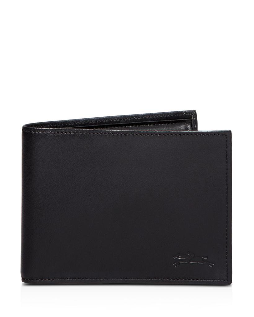 商品Longchamp|Baxi Cuir Bi-Fold Wallet with Coin Pouch,价格¥1405,第1张图片