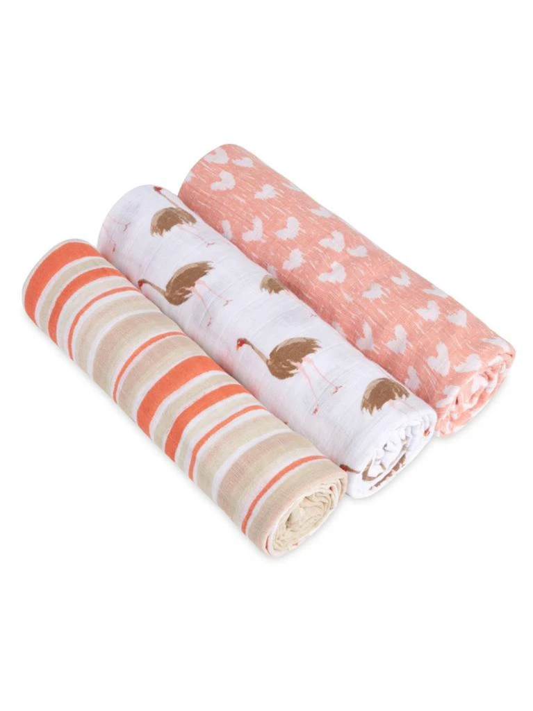 商品aden + anais|3条装婴儿襁褓巾,价格¥212,第1张图片