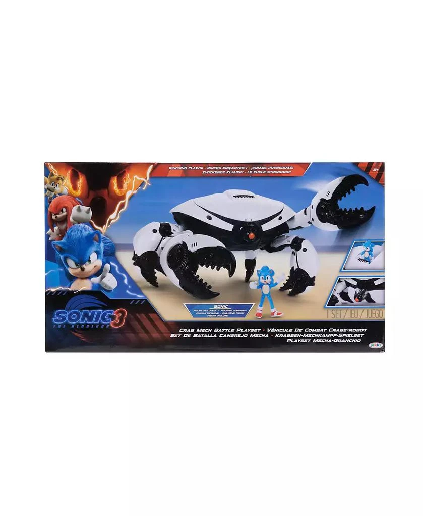 商品Sonic|3 Movie Crab Mech Battle Playset,价格¥225,第1张图片