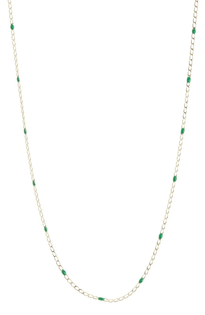 商品Argento Vivo Sterling Silver|Enamel Chain Necklace,价格¥81,第1张图片