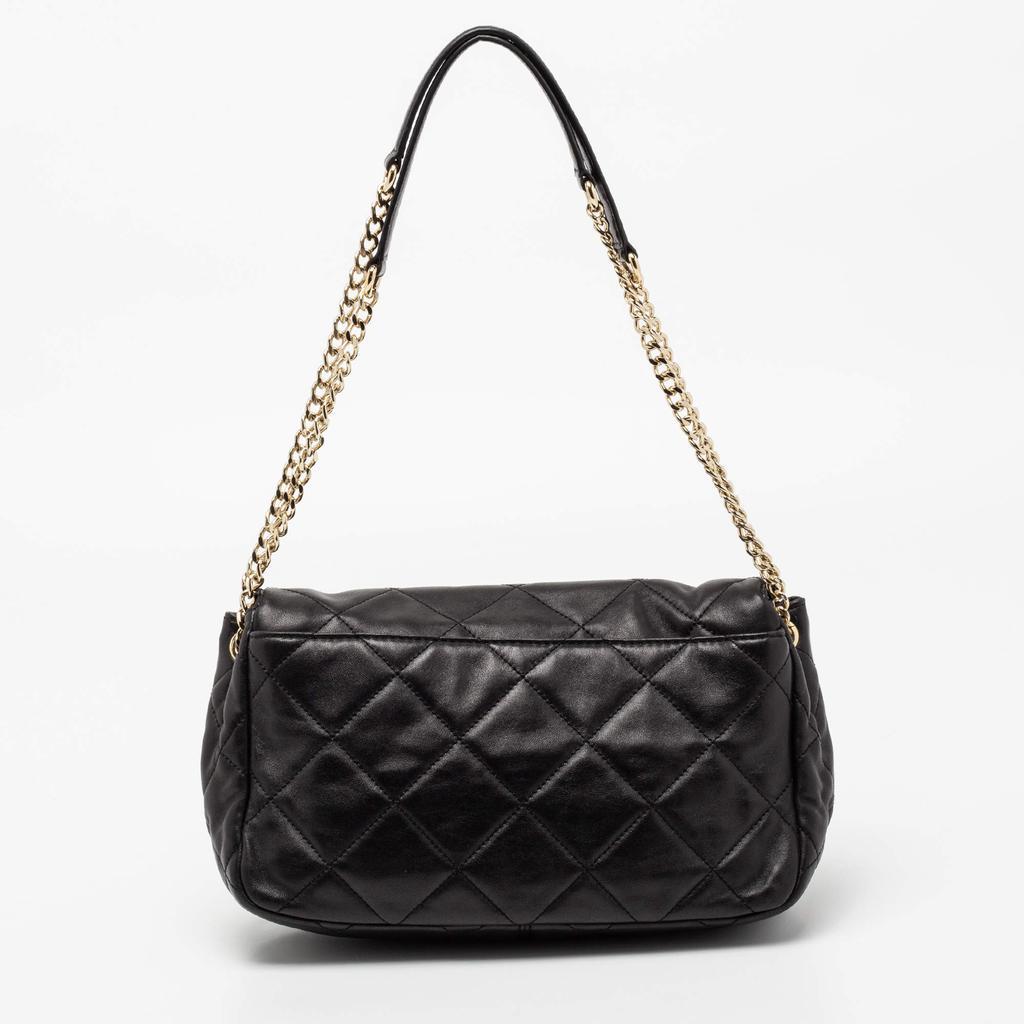 商品[二手商品] Michael Kors|Michael Kors Black Leather Large Sloan Shoulder Bag,价格¥1352,第6张图片详细描述