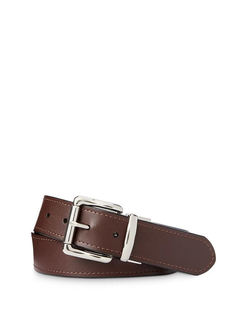 商品Ralph Lauren|Leather Roller Buckle Belt,价格¥645,第1张图片详细描述