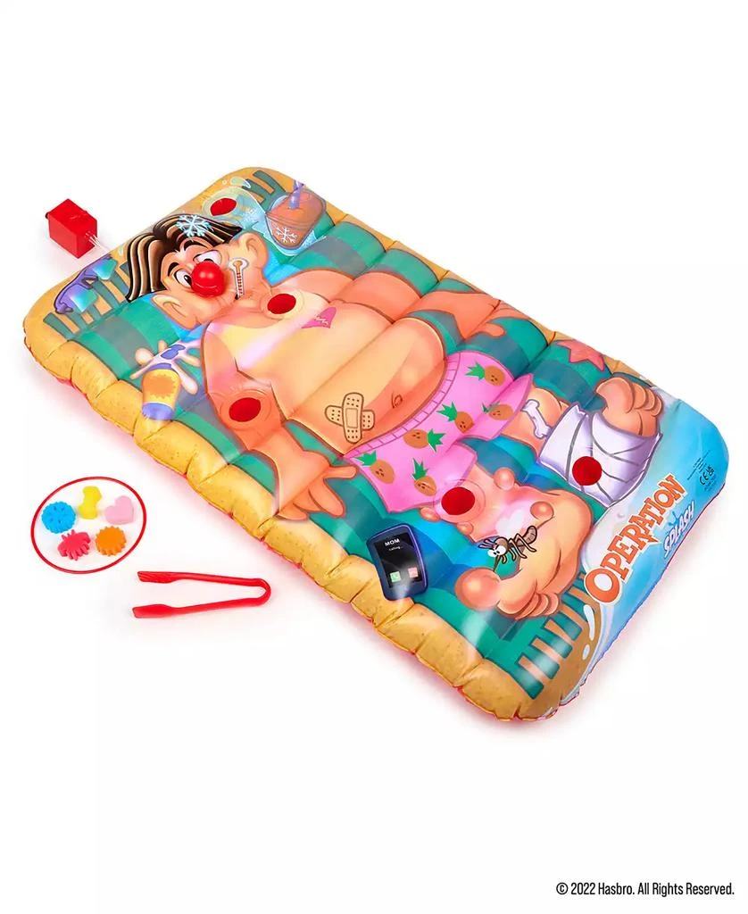 商品Hasbro|Operation Splash Game by WowWee  Backyard Sprinkler Mat Kids Game with 5 Foam Elements  Ages 4 And Up,价格¥121,第4张图片详细描述