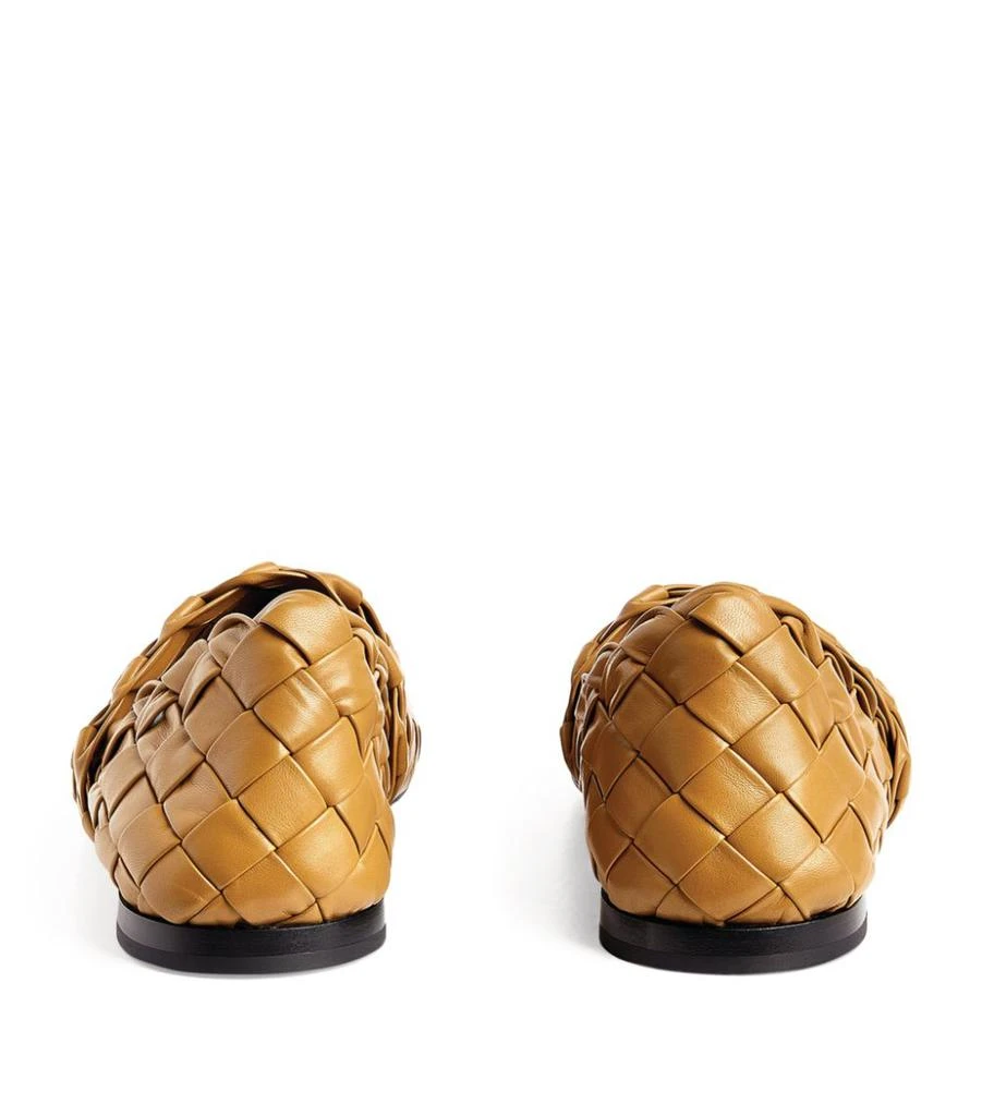 商品Bottega Veneta|Leather Intrecciato Slippers,价格¥8923,第3张图片详细描述