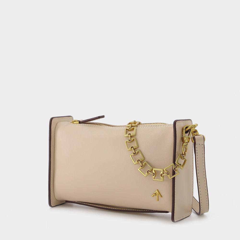 Mini Carmen Bag in Ivory Leather商品第2张图片规格展示