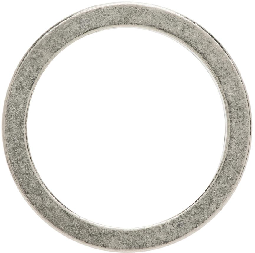 SIlver 5mm Logo Ring商品第2张图片规格展示