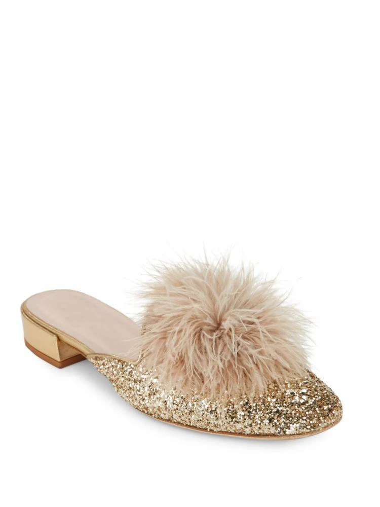 商品Kate Spade|Gala Glitter Mules,价格¥1476,第1张图片