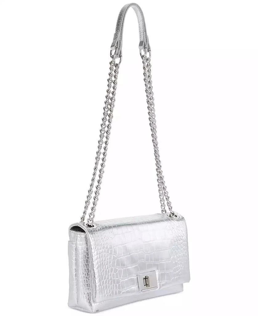 商品INC International|Mini Ajae Metallic Croc Shoulder Bag, Created for Macy's,价格¥260,第3张图片详细描述