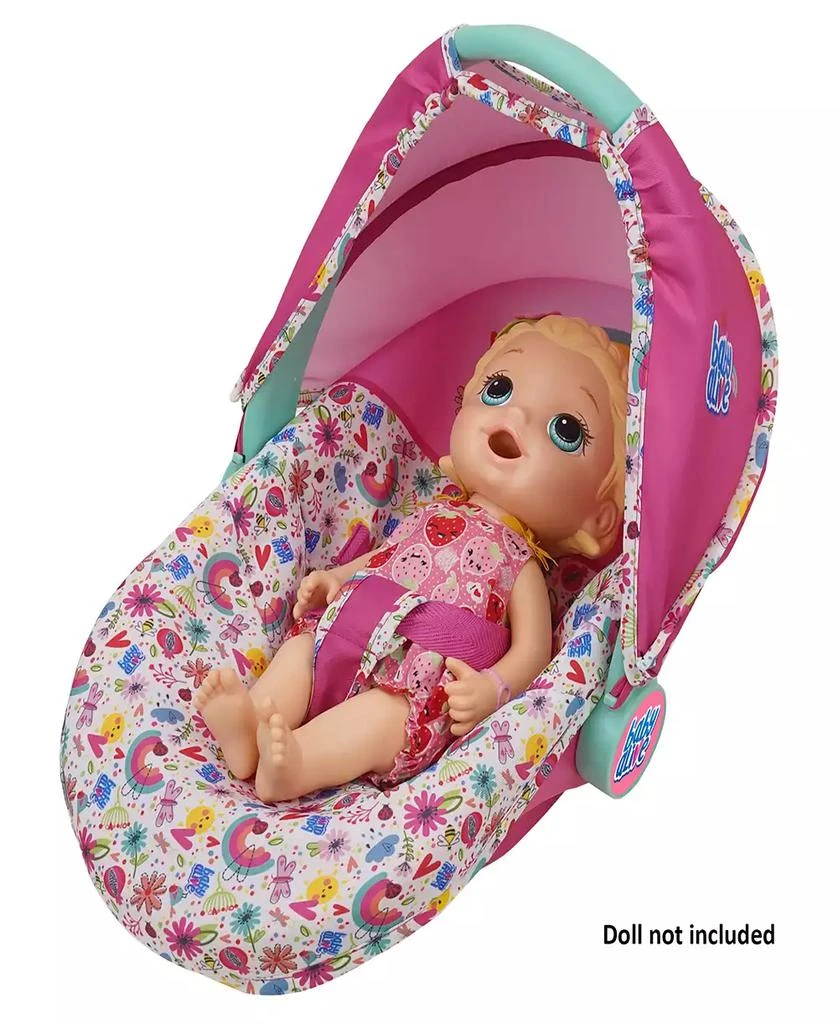 商品Baby Alive|Deluxe Pink  Rainbow Doll Car Seat,价格¥155,第3张图片详细描述