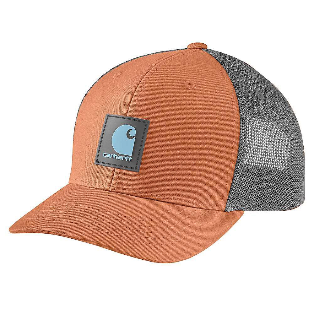 商品Carhartt|Men's Rugged Flex Twill Mesh-Back Logo Patch Cap,价格¥176,第1张图片