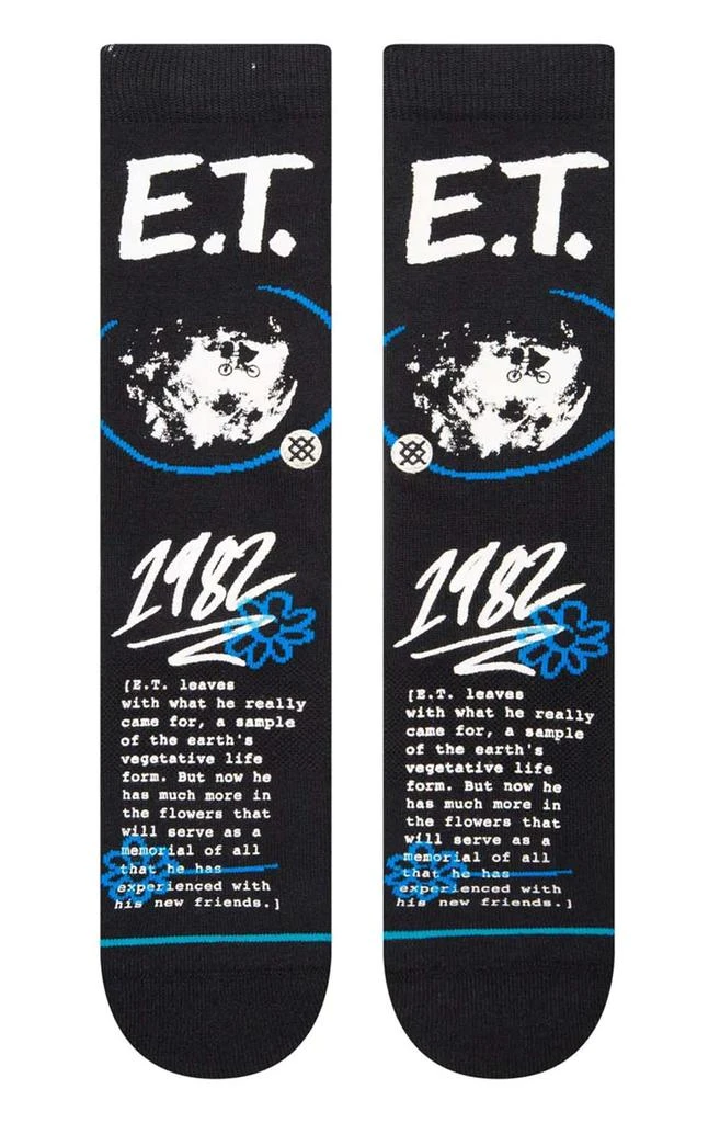 商品Stance|Extra Terrestrial Socks - Black,价格¥114,第2张图片详细描述