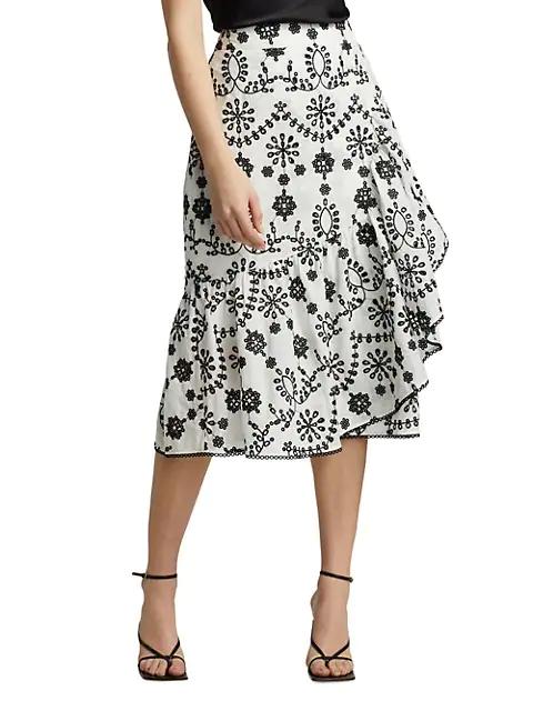 Embroidered Midi-Skirt商品第3张图片规格展示