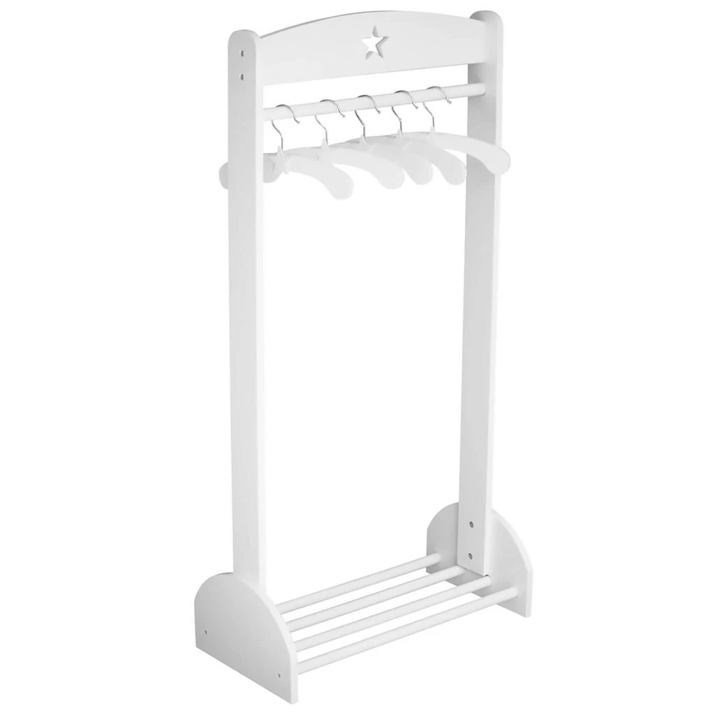 商品Kids Concept|Kids Concept Star Clothes Rail - White,价格¥760,第1张图片