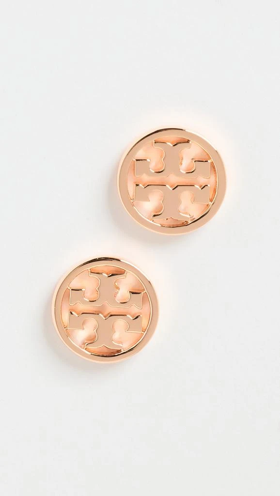 商品Tory Burch|Tory Burch 徽标圆圈耳钉,价格¥587,第3张图片详细描述