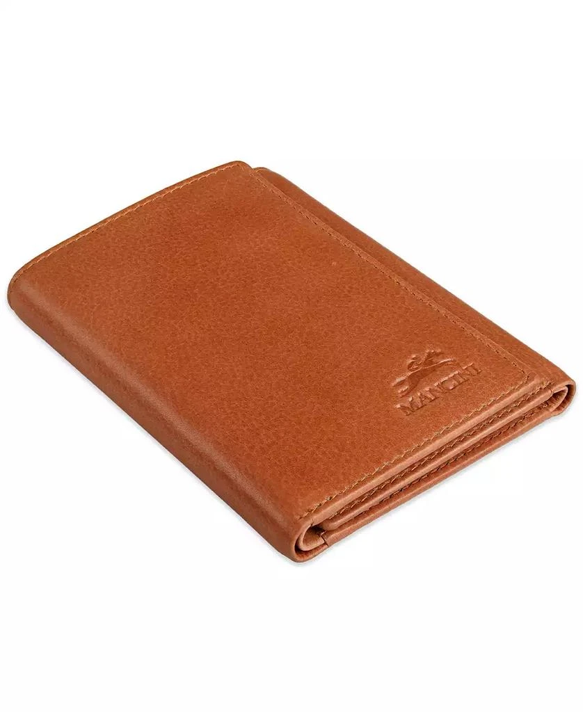 商品Mancini Leather Goods|Men's Bellagio Collection Trifold Wallet,价格¥333,第4张图片详细描述