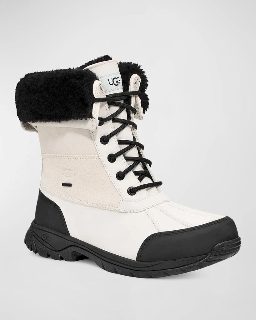 商品UGG|Men's Butte Waterproof Leather & Shearling Snow Boots,价格¥839,第4张图片详细描述