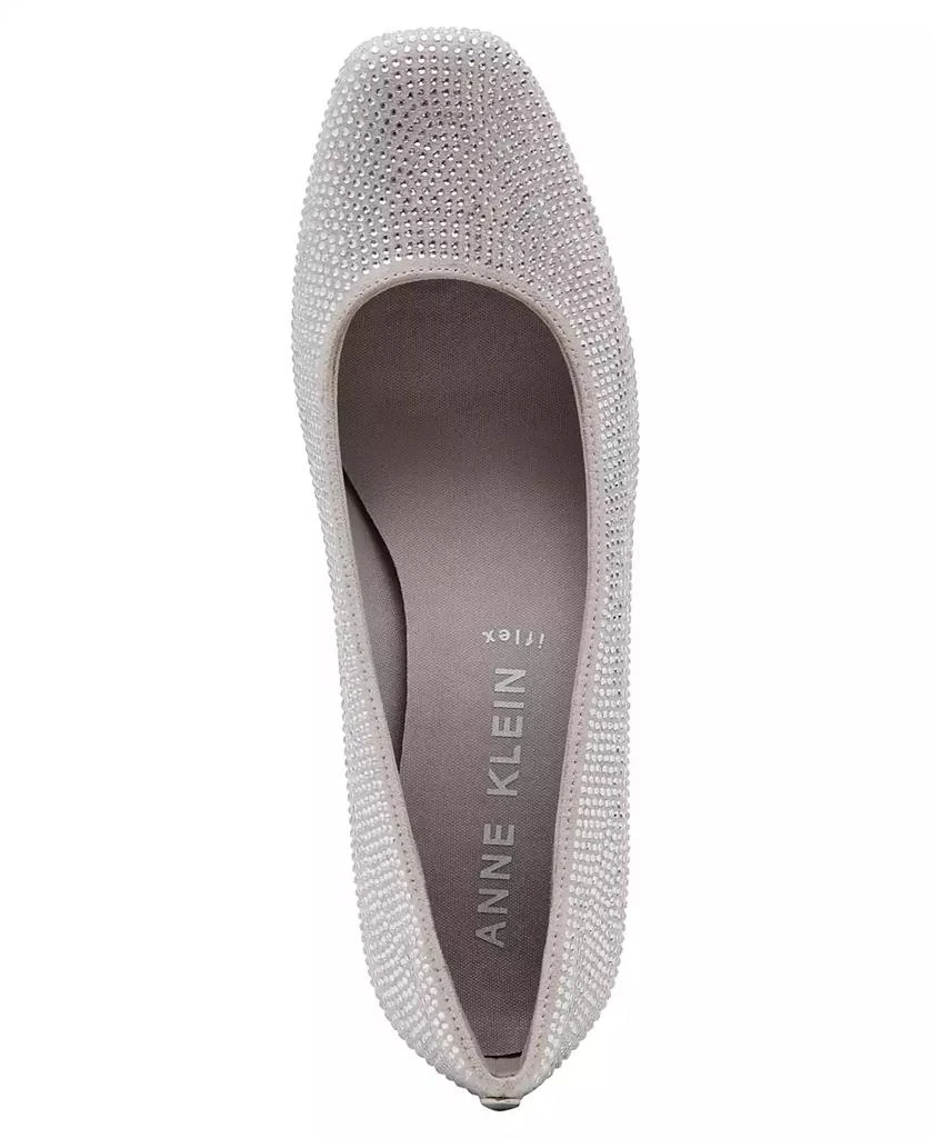 商品Anne Klein|Women's Wisher Embellished Wedge Pumps,价格¥610,第4张图片详细描述