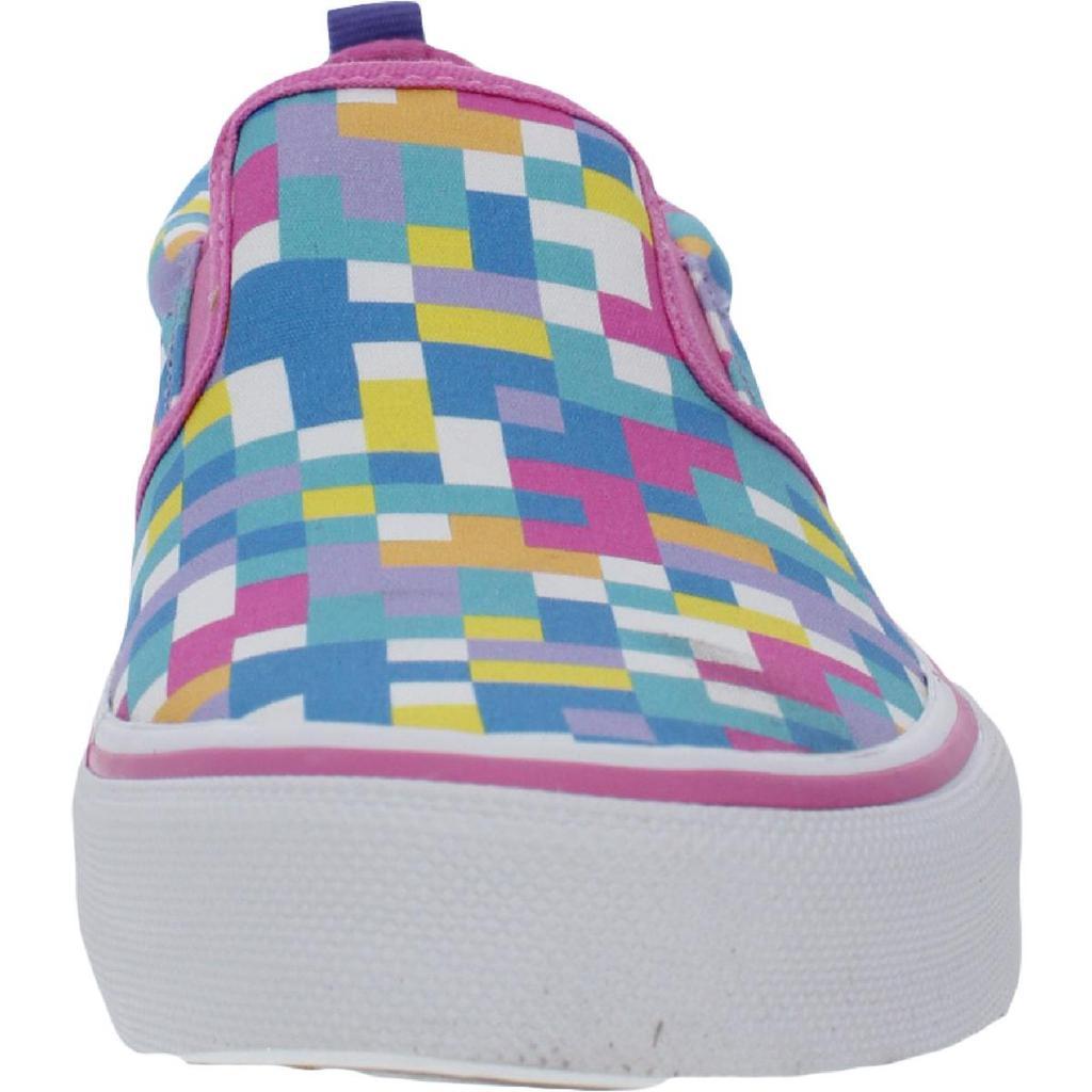 商品SKECHERS|Skechers Girls Power Pixel Little Kid Pixelated Casual and Fashion Sneakers,价格¥132,第6张图片详细描述