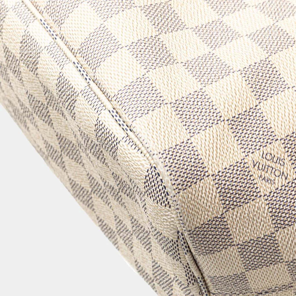 Louis Vuitton White Damier Azur Neverfull MM Bag 商品