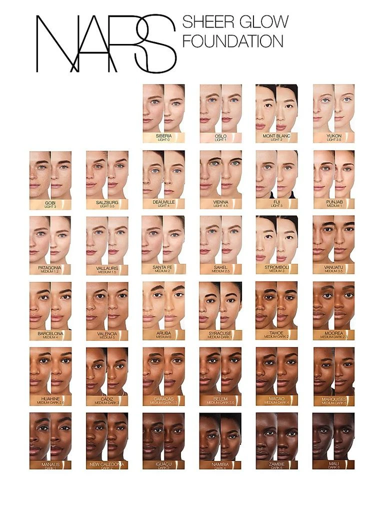 商品NARS|Sheer Glow Foundation,价格¥364,第5张图片详细描述